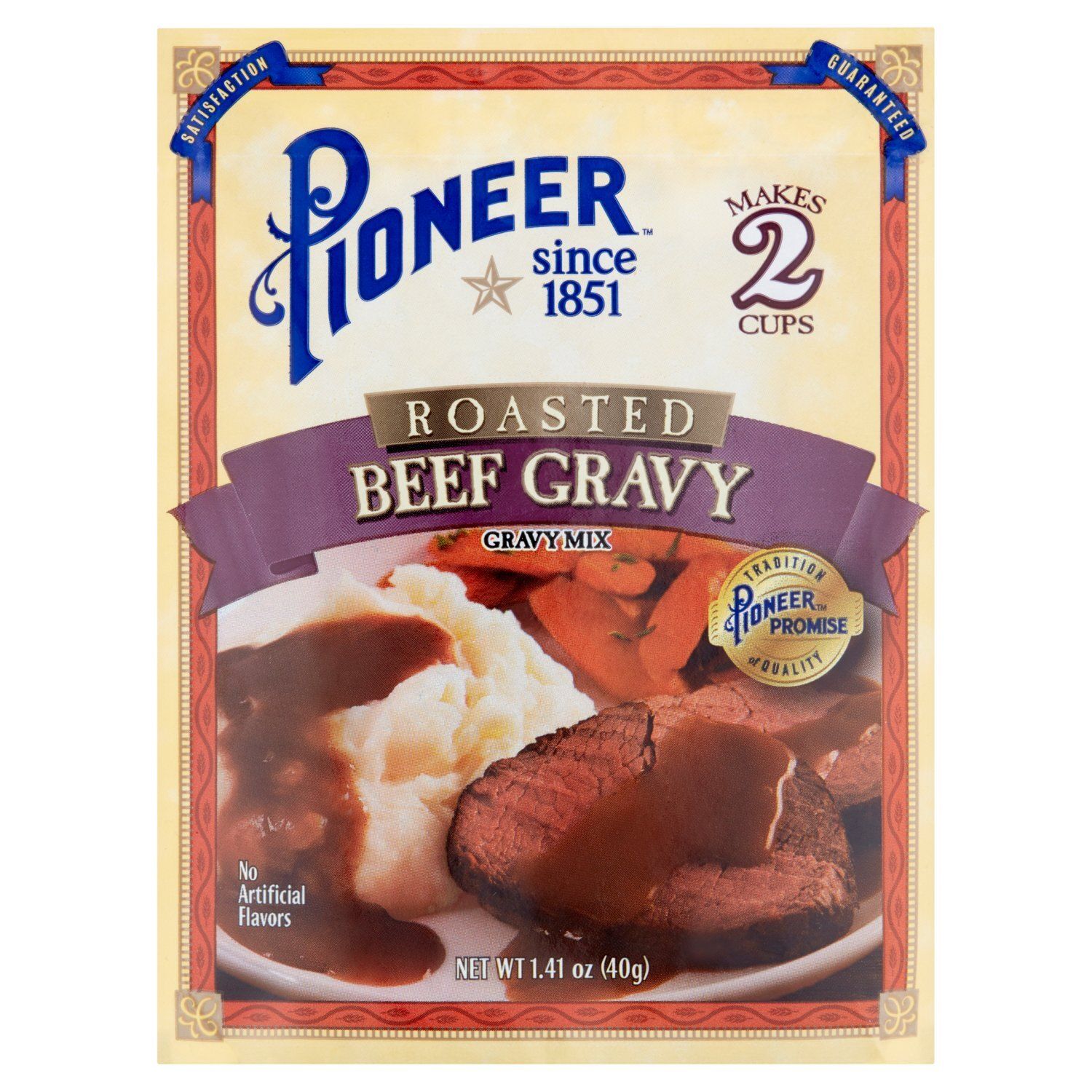 Pioneer Roasted Beef Gravy Mix, 1.41 oz