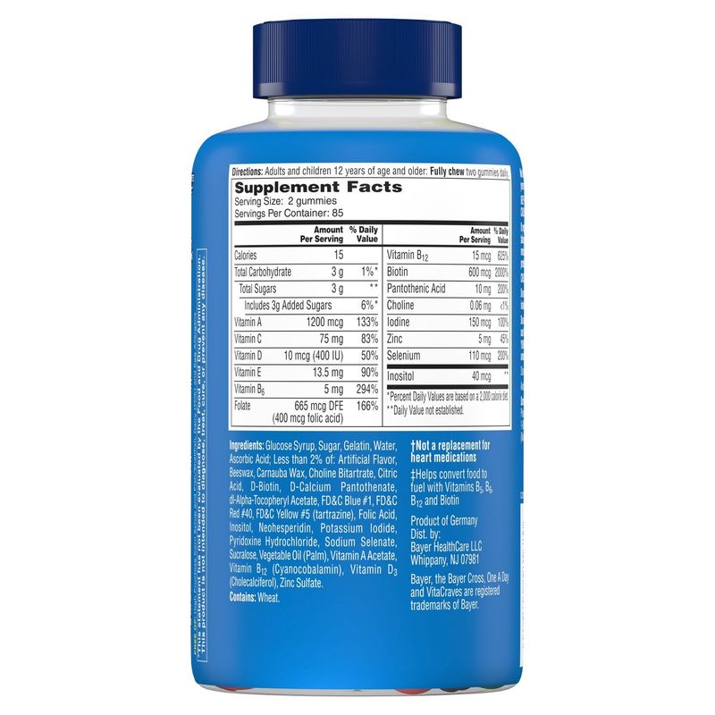 One A Day VitaCraves Men's Multivitamin/Multimineral Supplement, 170 count