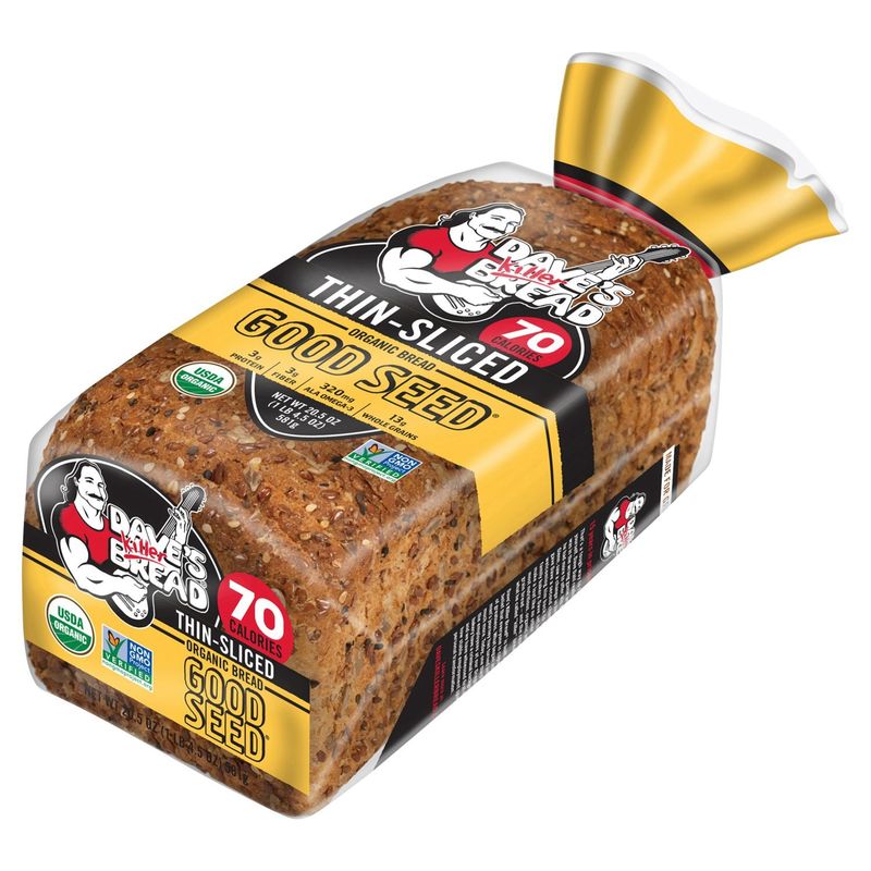 Dave's Killer Bread Good Seed Thin-Sliced Organic Bread, 20.5 oz