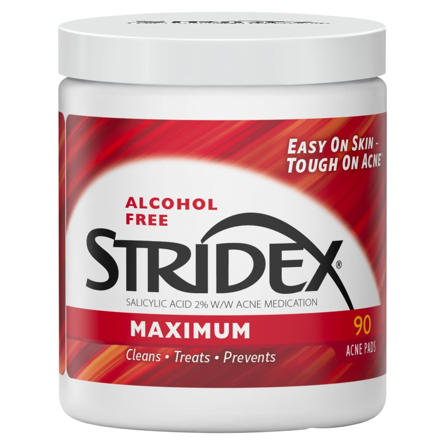 Stridex Maximum Acne Pads, 90 count