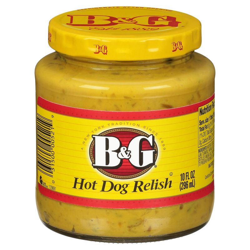 B&amp;G Hot Dog Relish, 10 fl oz