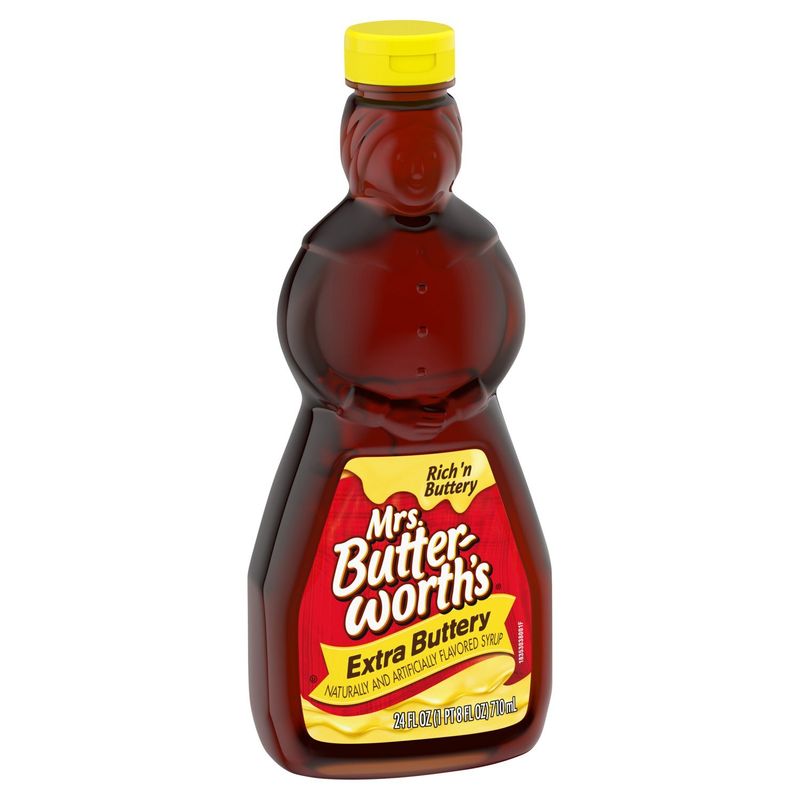 Mrs. Butter-Worth's Extra Buttery Syrup, 24 fl oz