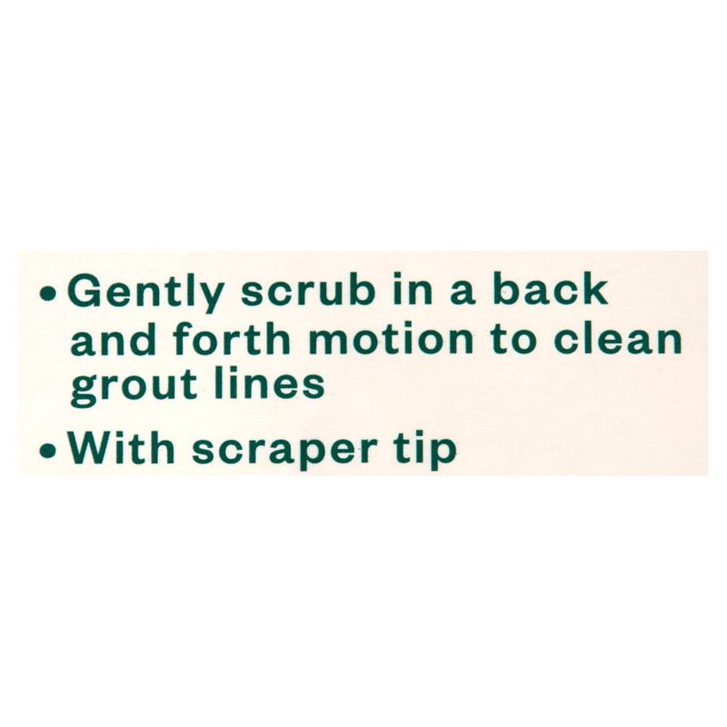 Paperbird Tile &amp; Grout Brush with Scraper Tip