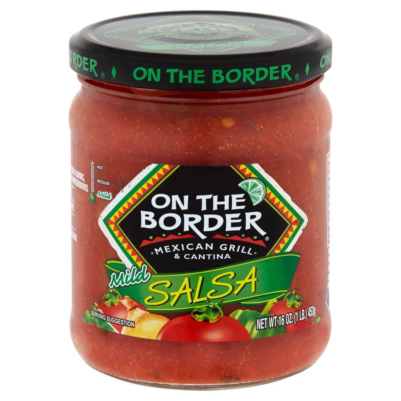 On The Border Mexican Grill &amp; Cantina Mild Salsa Dip, 16 oz