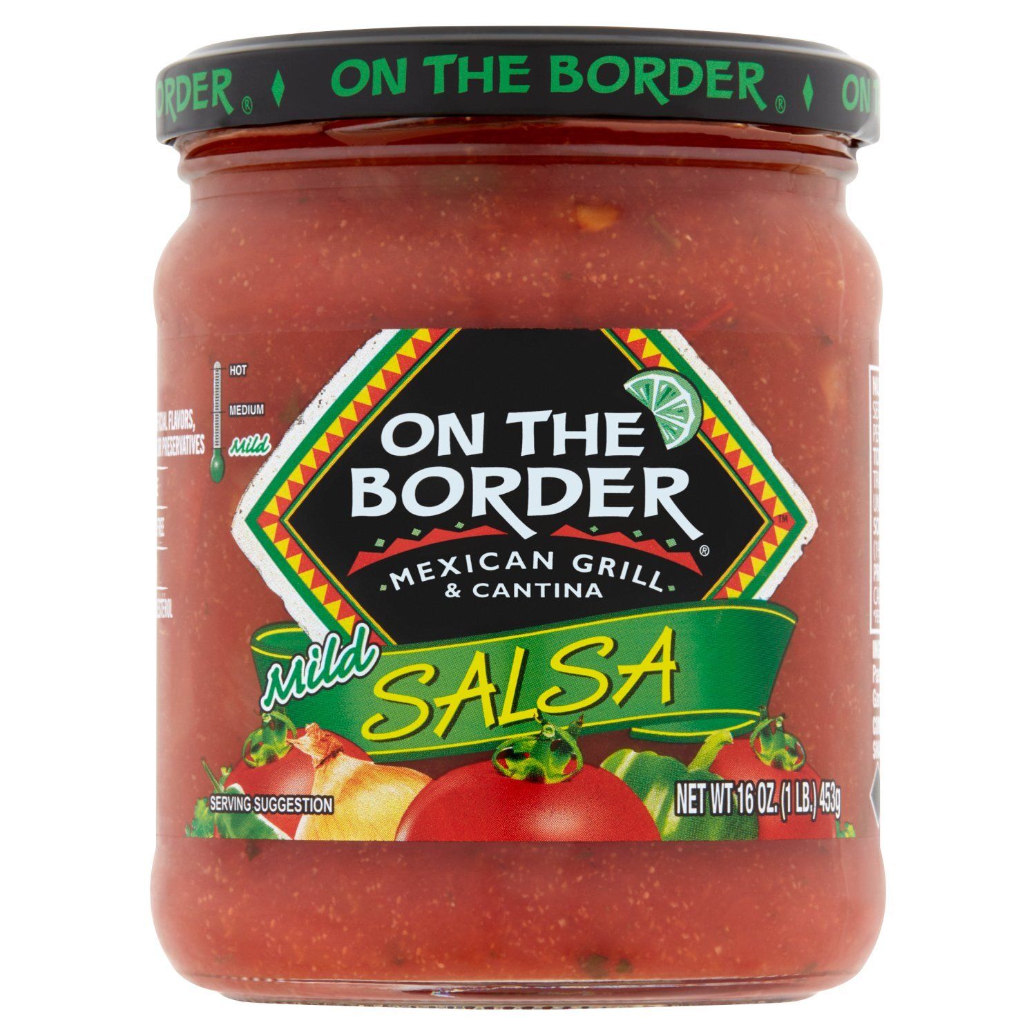 On The Border Mexican Grill &amp; Cantina Mild Salsa Dip, 16 oz