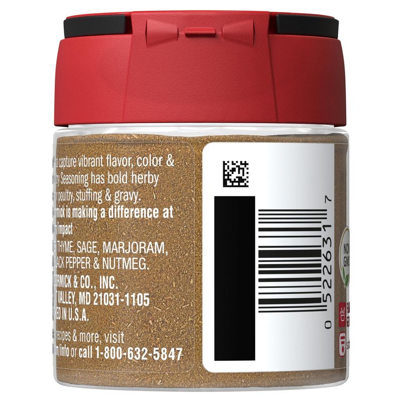 McCormick Poultry Seasoning, 0.65 oz