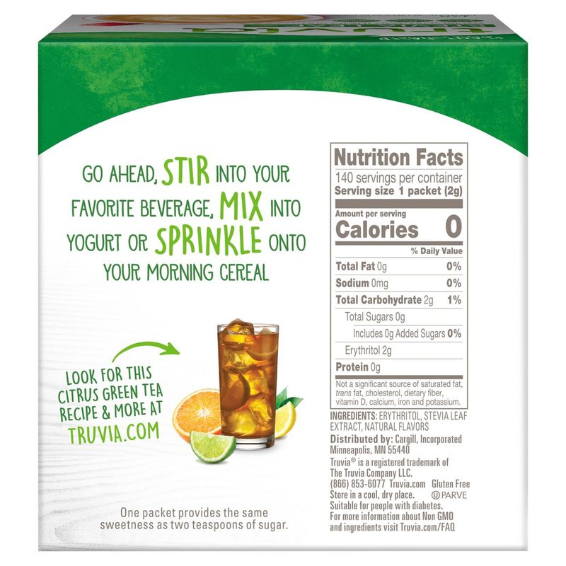 Truvia Stevia Leaf Calorie-Free Sweetener, 140 count, 9.87 oz