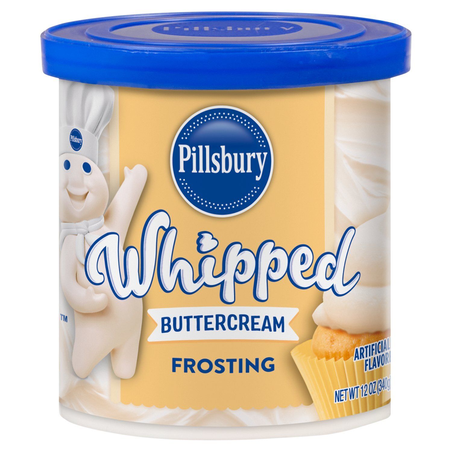 Pillsbury Whipped Buttercream Frosting, 12 oz