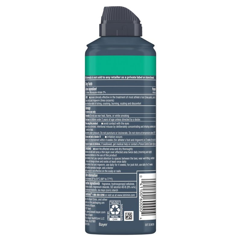 Lotrimin AF Antifungal Deodorant Powder Spray, 4.6 oz