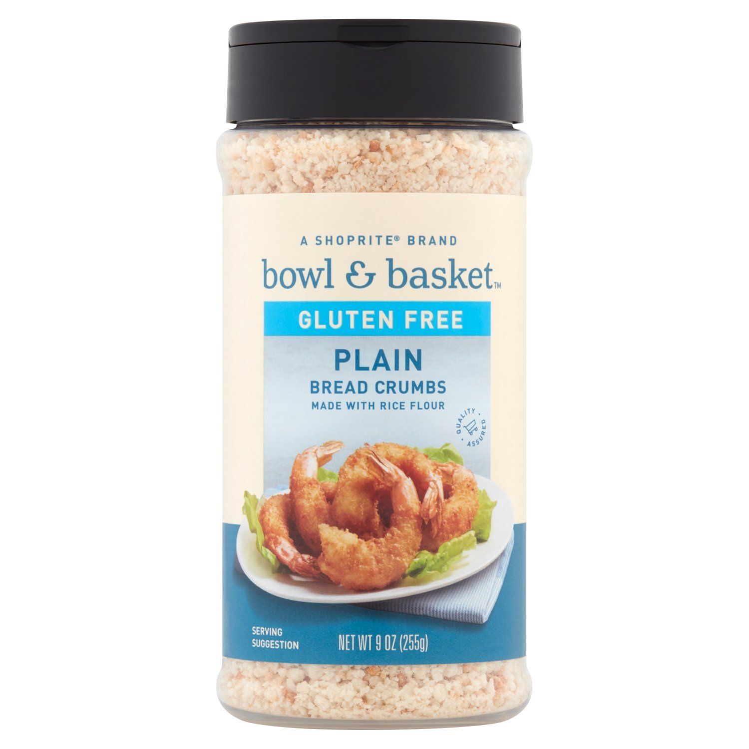 Bowl &amp; Basket Gluten Free Plain Bread Crumbs, 9 oz