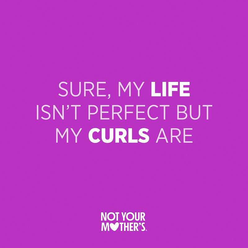 NOT YOUR MOTHER'S Curl Talk Soft-Touchable Hold Curl Activating Mousse, 7 oz