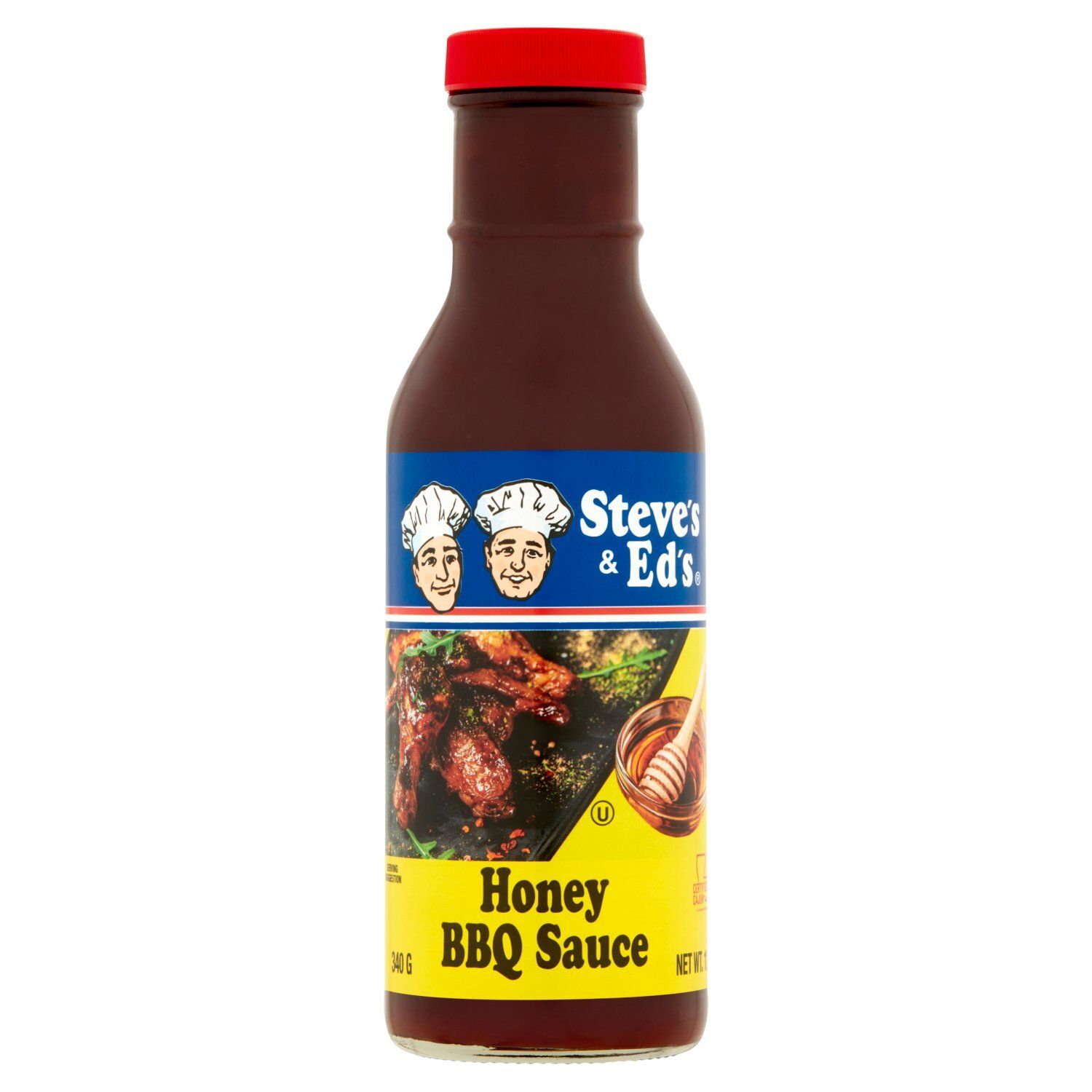 Steve's &amp; Ed's Honey BBQ Sauce, 12 oz