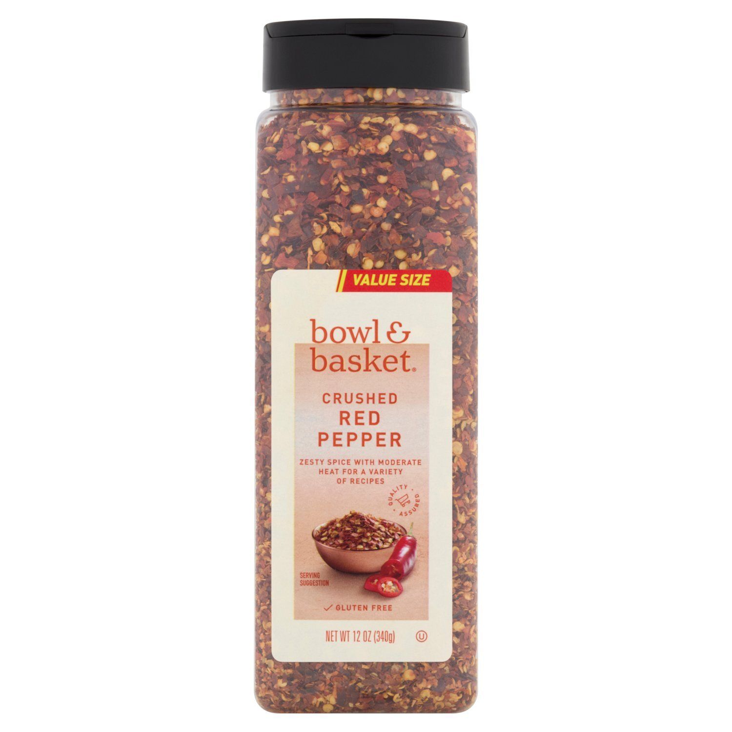 Bowl &amp; Basket Crushed Red Pepper Value Size, 12 oz