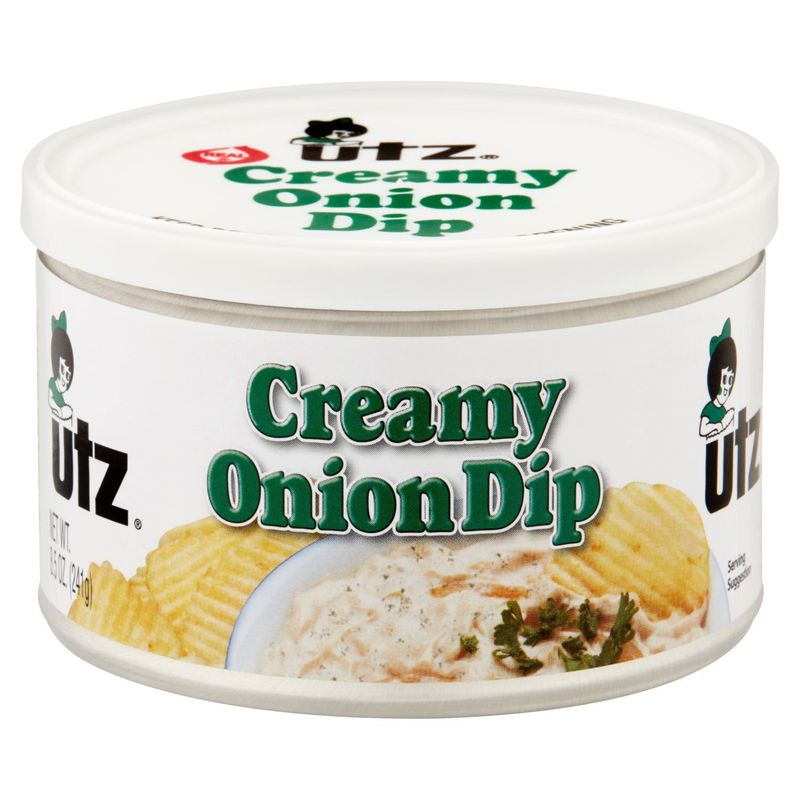 Utz Creamy Onion Dip, 8.5 oz