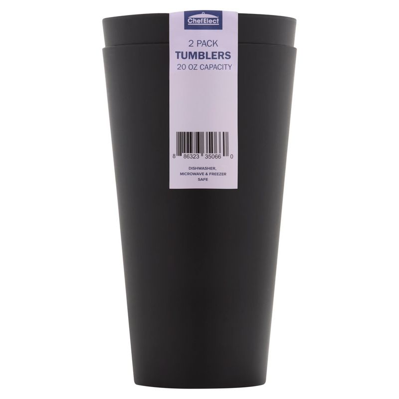 ChefElect 20 oz Tumblers, 2 count