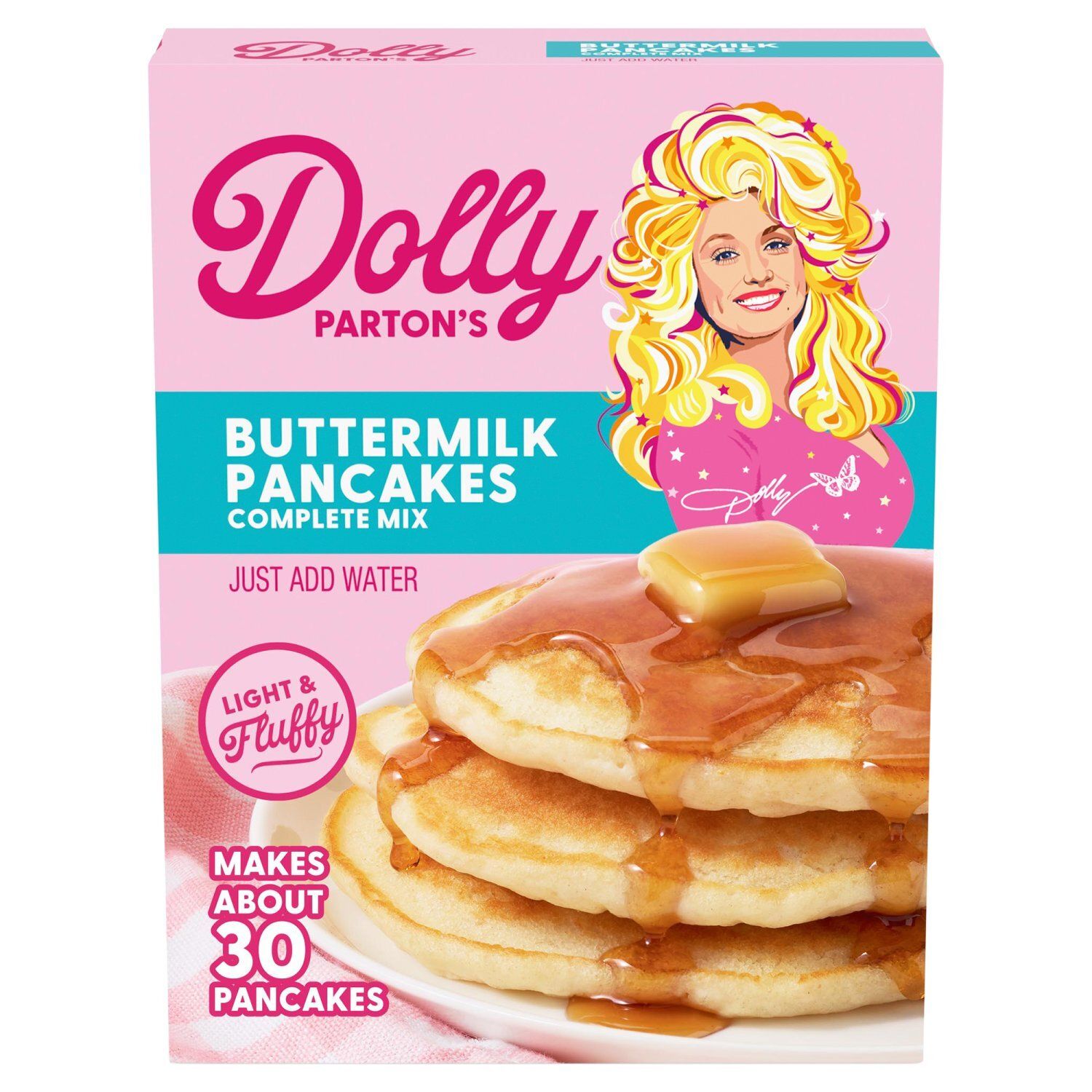 Dolly Parton's Buttermilk Complete Pancake Mix, 26 oz