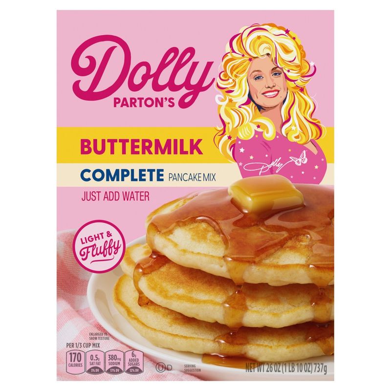 Dolly Parton's Buttermilk Complete Pancake Mix, 26 oz