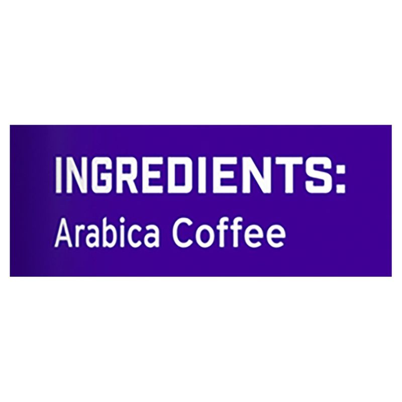 Eight O'Clock Coffee Dark Roast Dark Italian Espresso Ground 100% Arabica Coffee, 11.5 oz