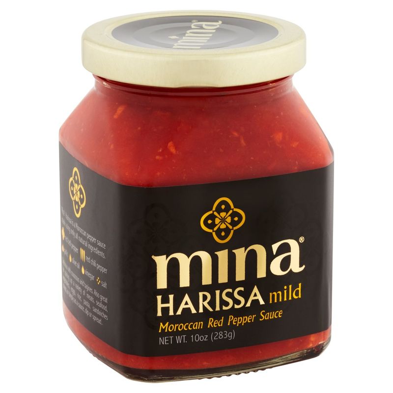 Mina Harissa Mild Moroccan Red Pepper Sauce, 10 oz