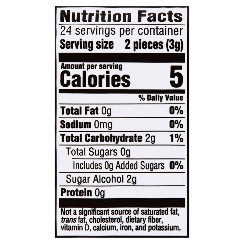 Dentyne Ice Peppermint Sugar Free Gum, 48 count