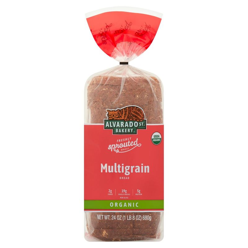 Alvarado St. Bakery Organic Freshly Sprouted Wheat Multigrain Bread, 24 oz