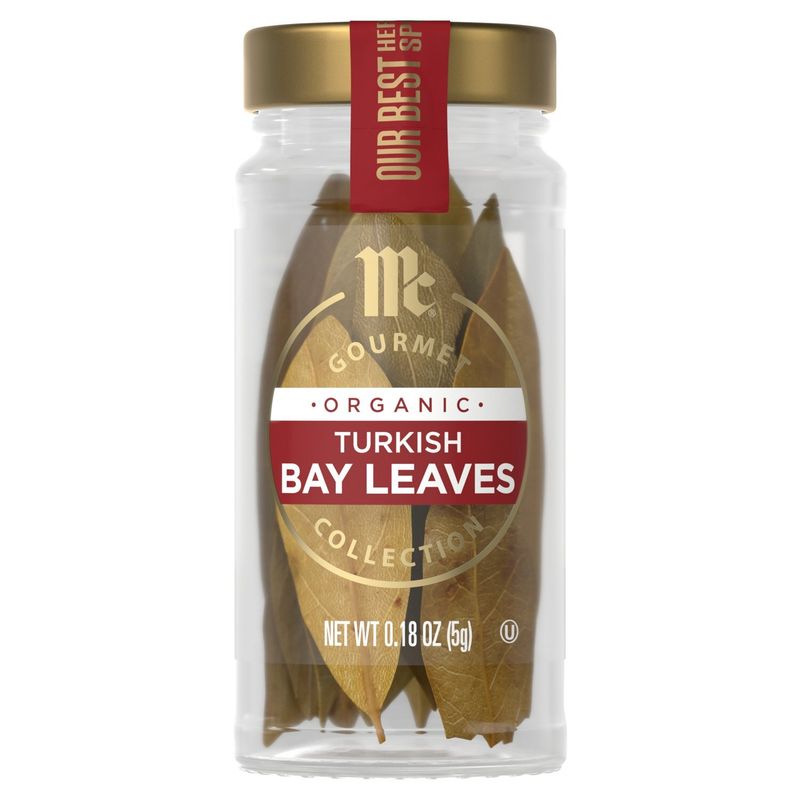 McCormick Gourmet Collection Organic Turkish Bay Leaves, 0.18 oz