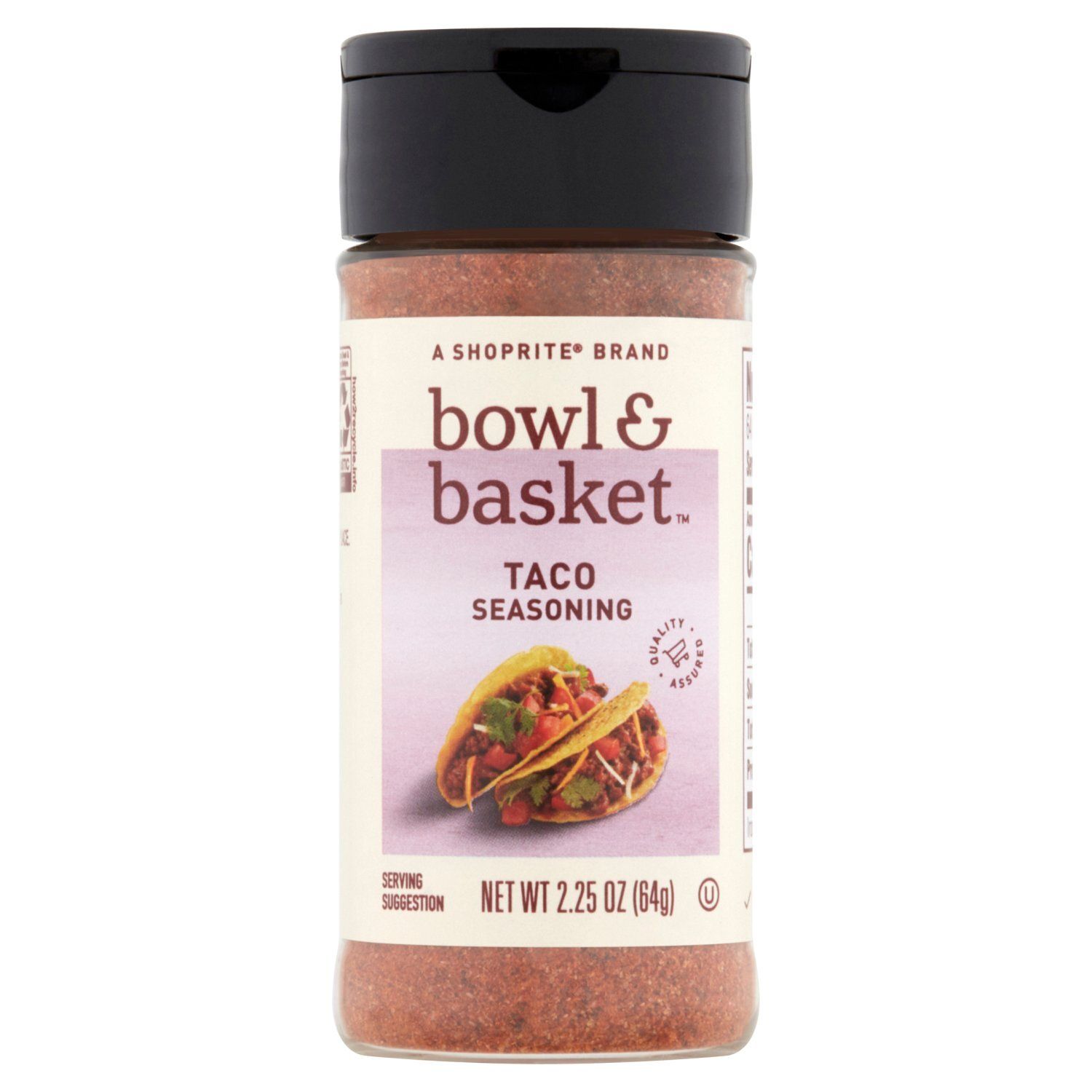 Bowl &amp; Basket Taco Seasoning, 2.25 oz
