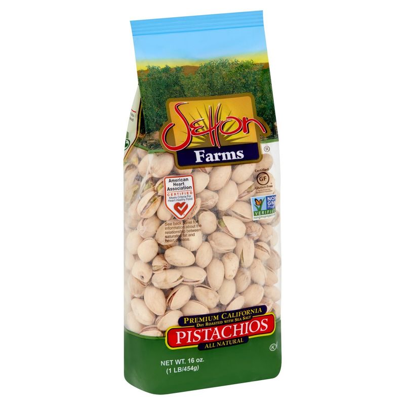 Setton Farms Premium California Dry Roasted with Sea Salt Pistachios, 16 oz