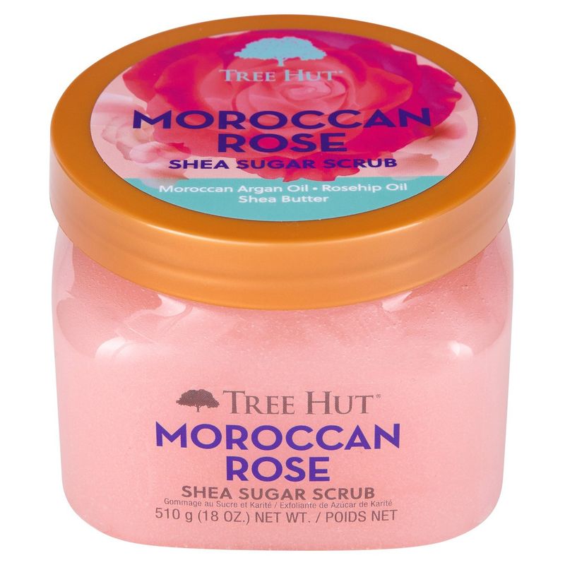 Tree Hut Moroccan Rose Shea Sugar Scrub, 18 oz