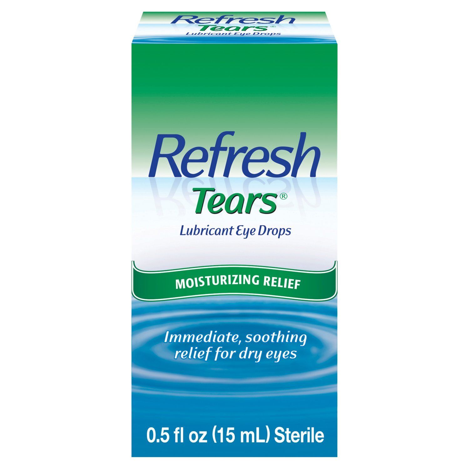 Refresh Tears® Lubricant Eye Drops Preserved Tears, 0.5 fl oz (15mL) Sterile
