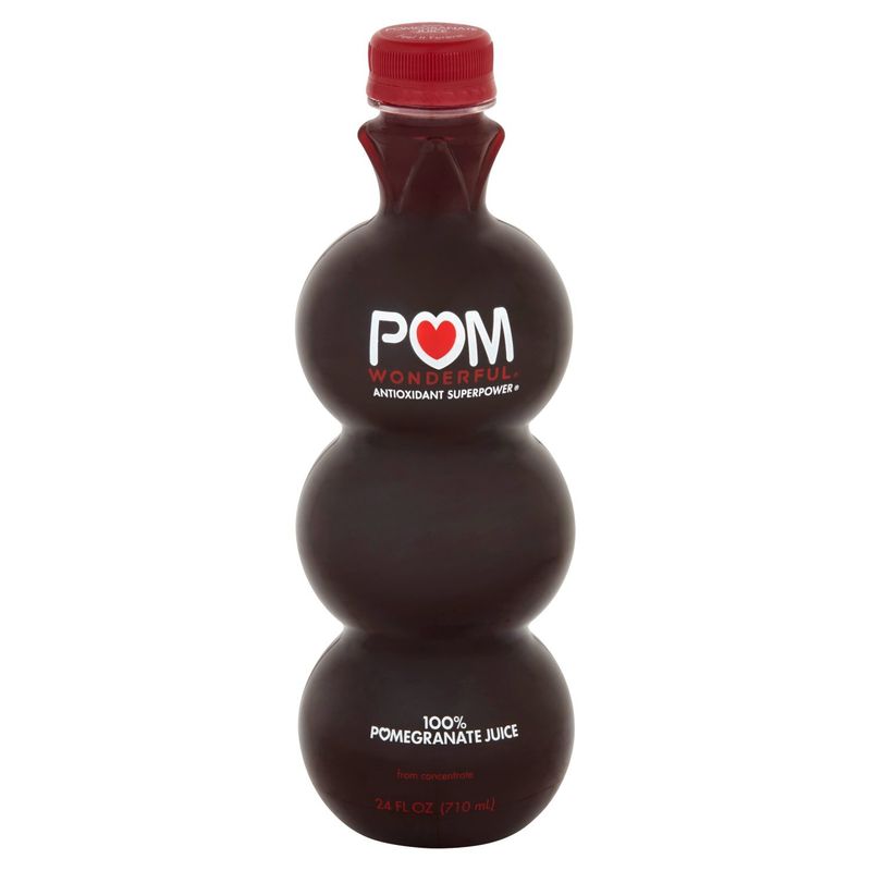 Pom Wonderful Antioxidant Superpower 100% Pomegranate Juice, 24 fl oz