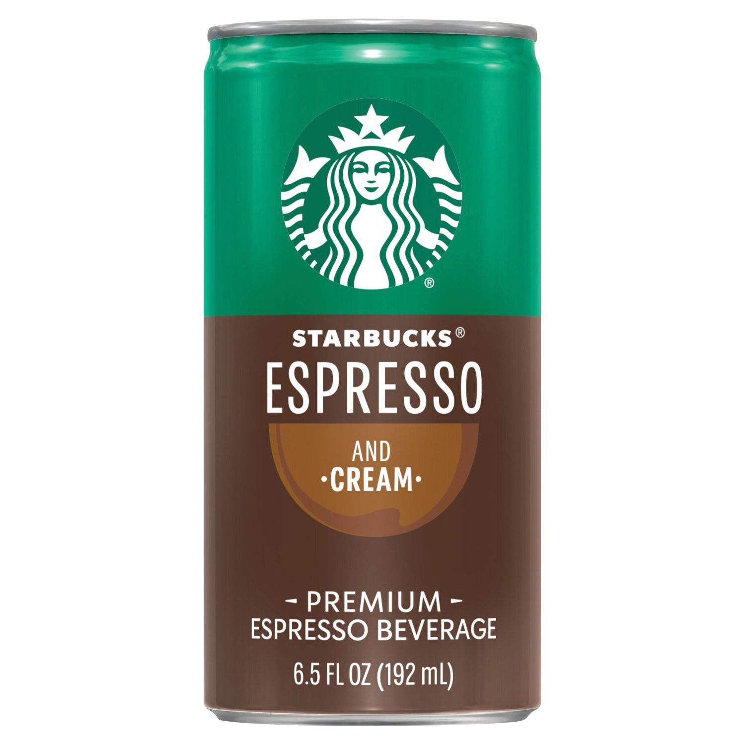 Starbucks Espresso and Cream Premium Espresso Beverage, 6.5 fl oz
