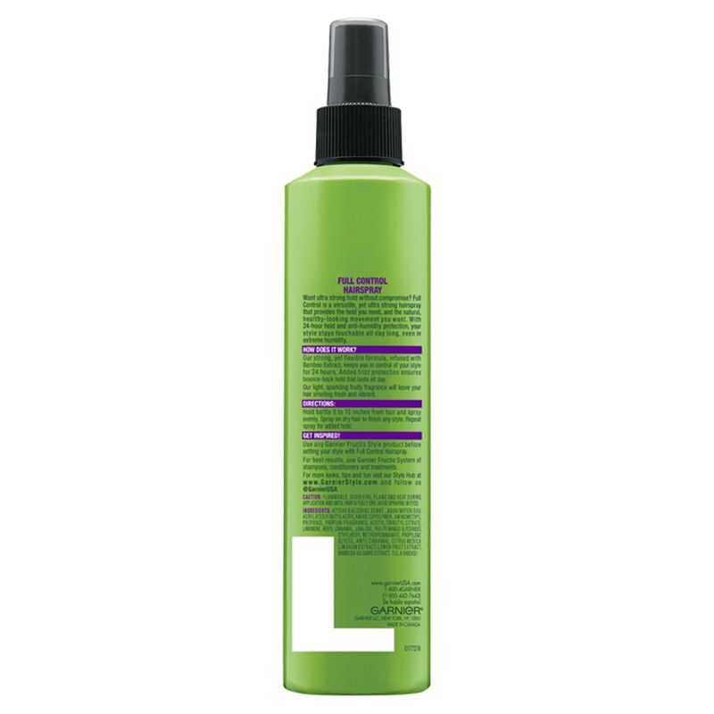 Garnier Fructis Style Full Control Hairspray, 8.5 fl oz