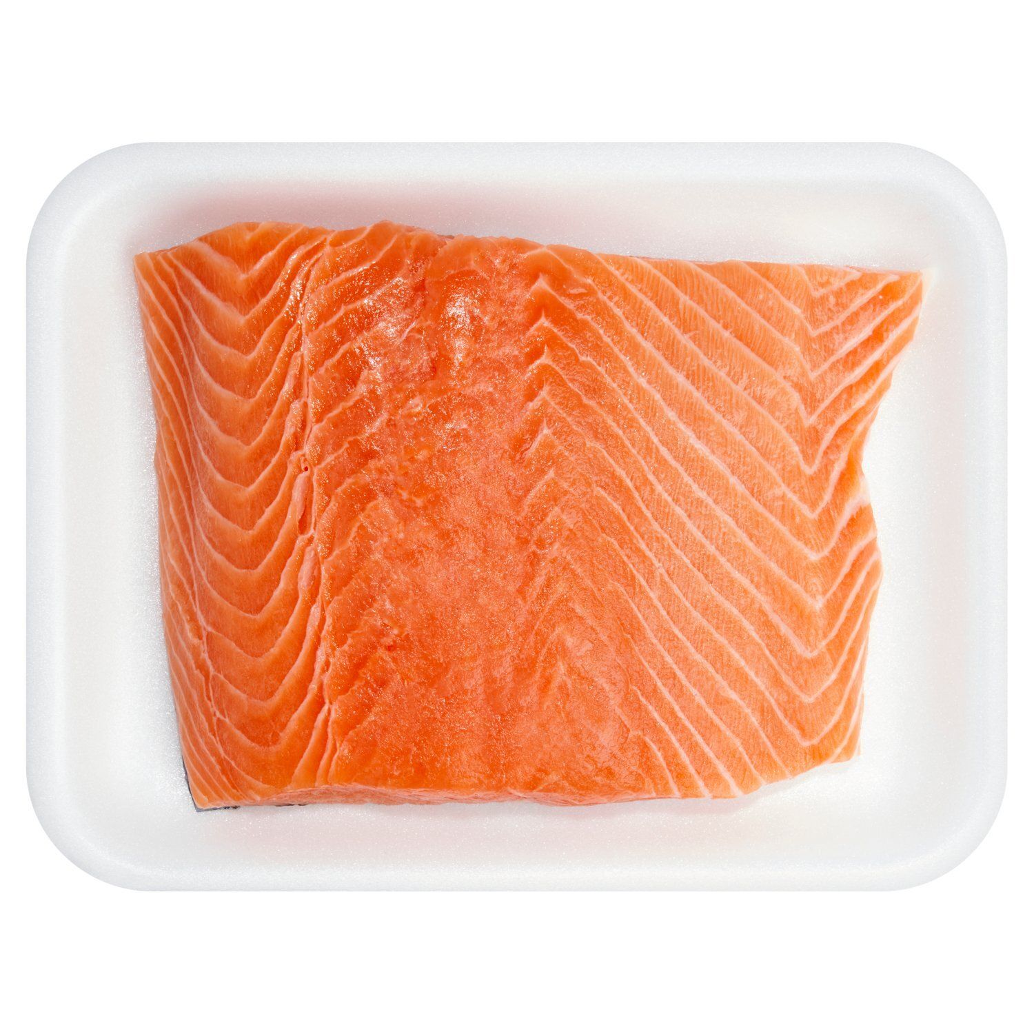 Farm Raised Fresh Atlantic Salmon Fillet, Tray Wrapped