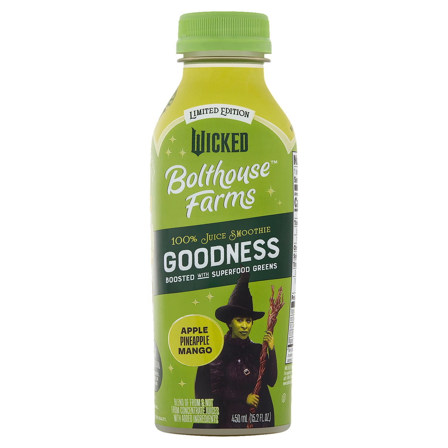 Bolthouse Farms Wicked Apple Pineapple Mango 100% Juice Smoothie Limited Edition, 15.2 fl oz