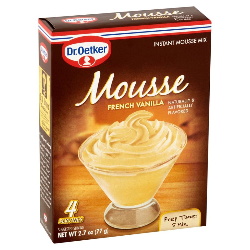 Dr. Oetker French Vanilla Instant Mousse Mix, 2.7 oz