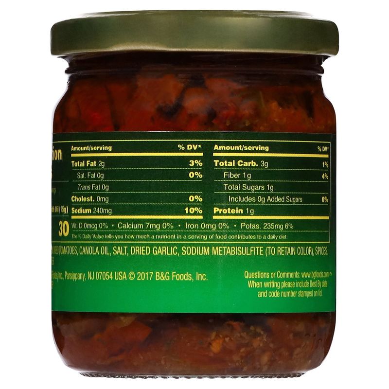 B&amp;G Sun Dried Tomatoes, 7 fl oz