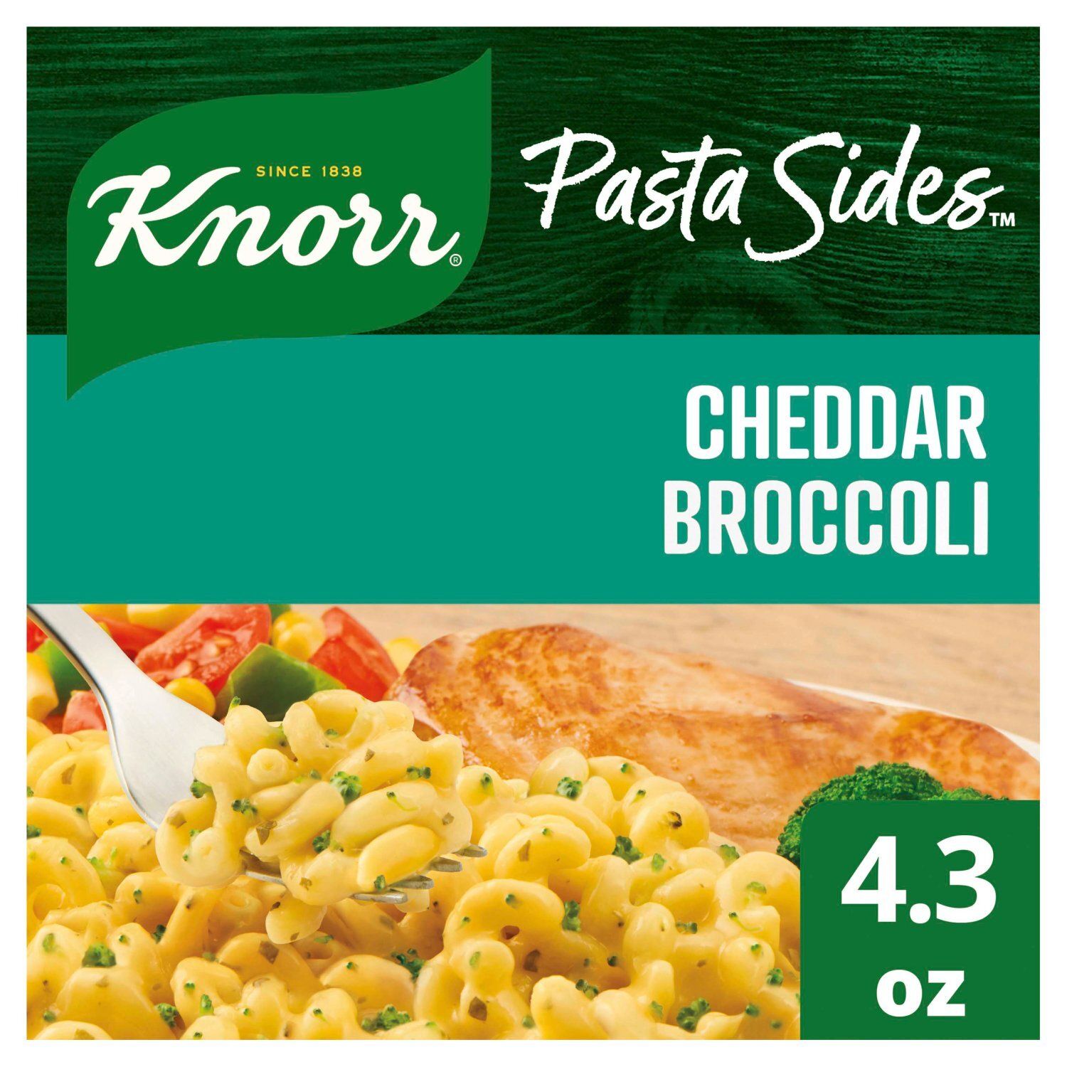 Knorr Pasta Sides Cheddar Broccoli Fusilli 4.3 oz