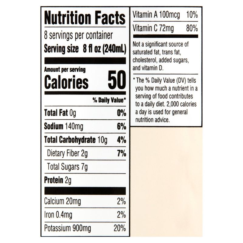 Bowl &amp; Basket Low Sodium Vegetable 100% Juice Cocktail, 64 fl oz