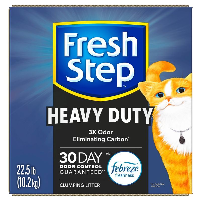 Fresh Step Heavy Duty Clumping Litter, 22.5 lb