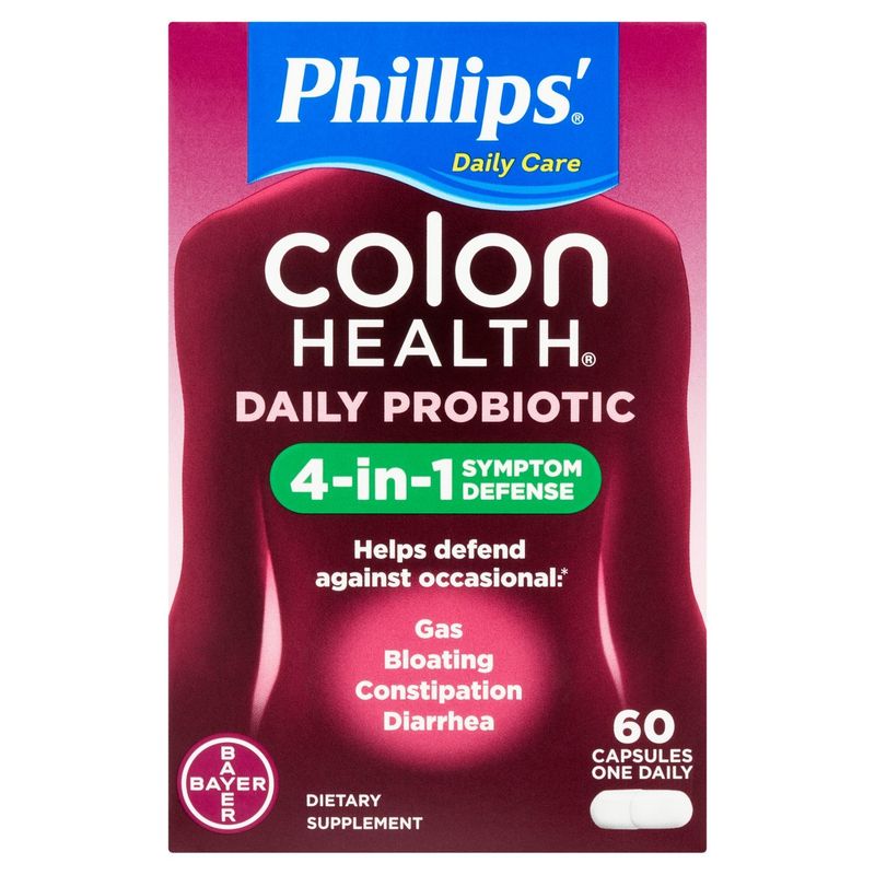 Phillips' Colon Health Daily Probiotic Capsules, 60 count