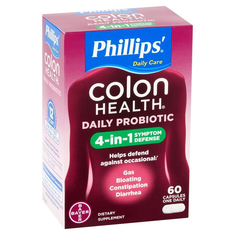 Phillips' Colon Health Daily Probiotic Capsules, 60 count