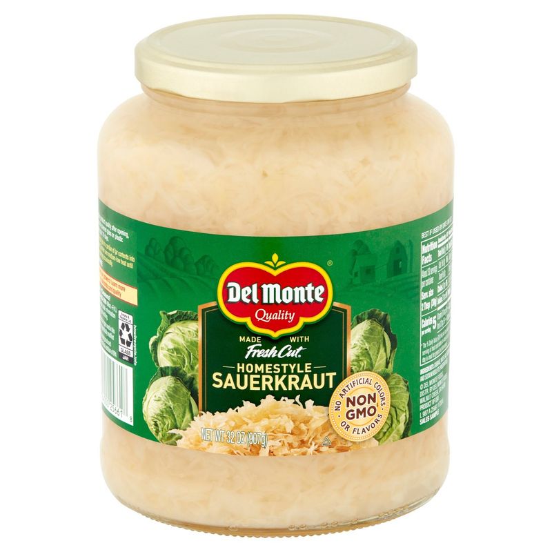 Del Monte Fresh Cut Homestyle Sauerkraut, 32 oz