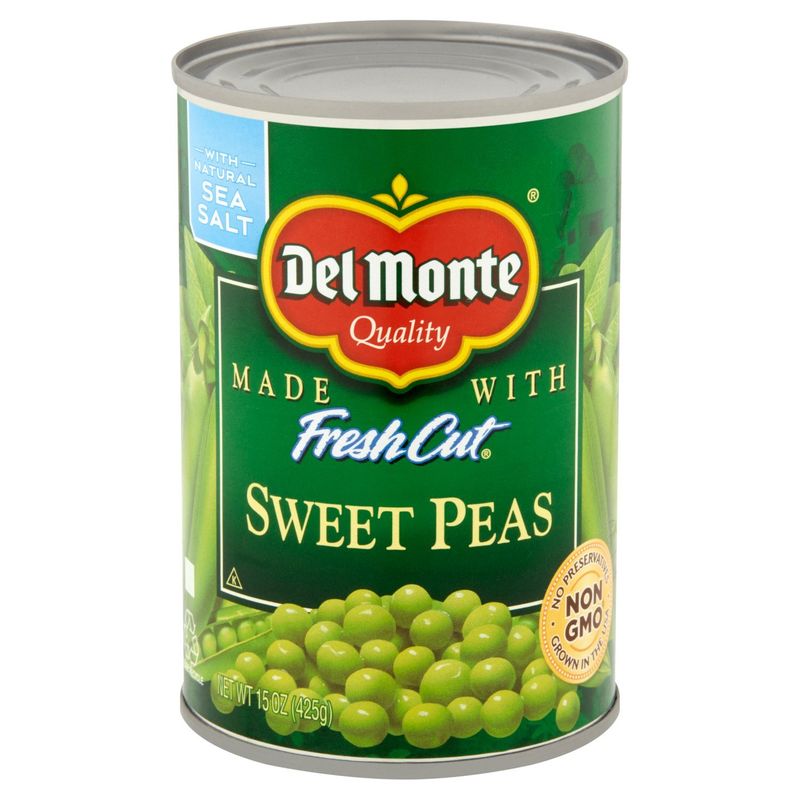 Del Monte Fresh Cut Sweet Peas, 15 oz