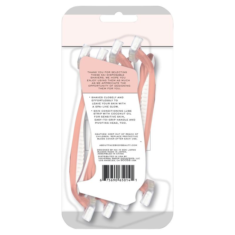 About Body Spa Shave 3-Blade Sensitive Shavers, 8 count