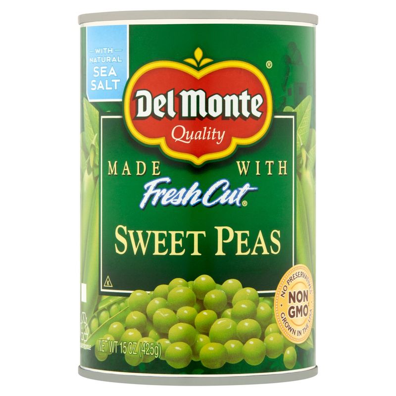 Del Monte Fresh Cut Sweet Peas, 15 oz