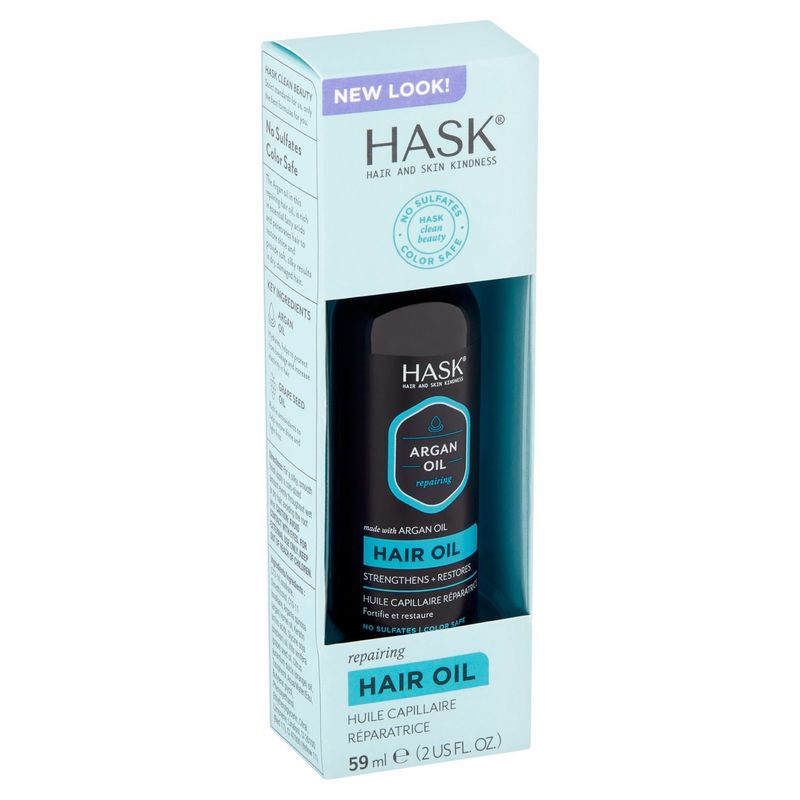 Hask Argan Oil Repairing Hair Oil, 2 fl oz