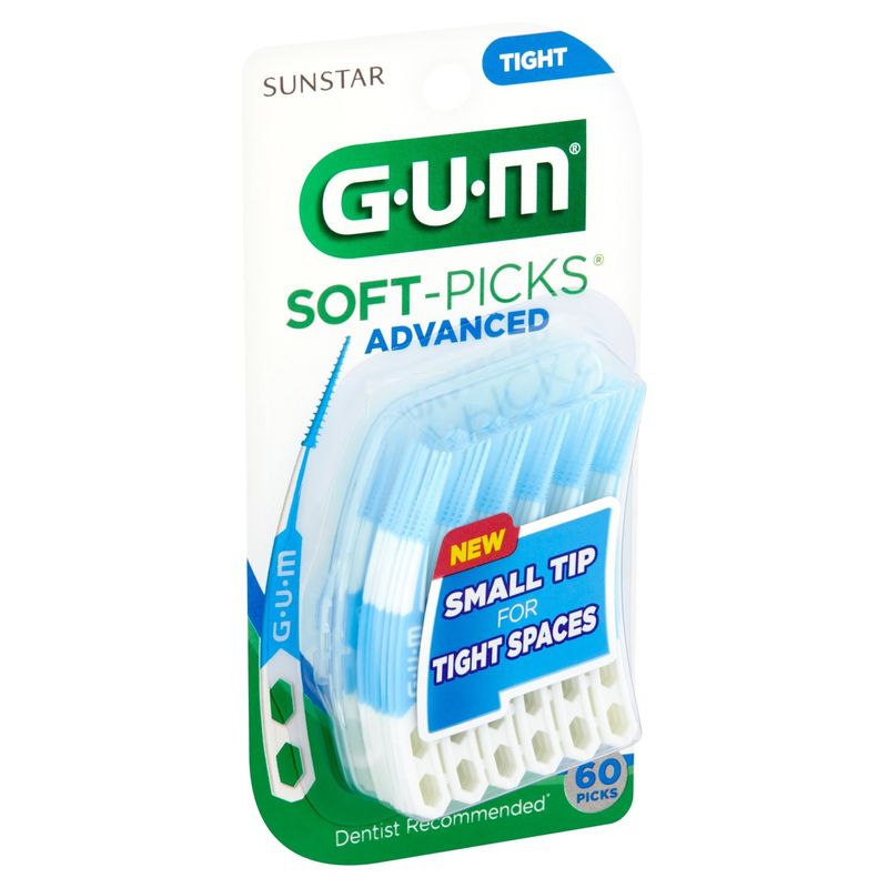 G.U.M Tight Advanced Soft-Picks, 60 count