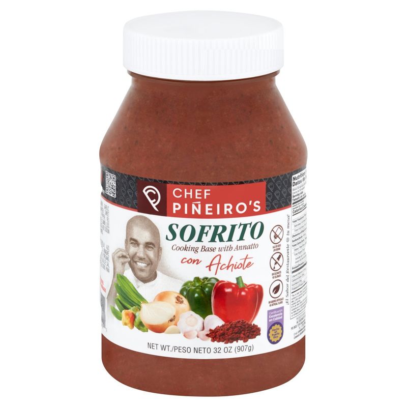 Chef Piñeiro's Cooking Base with Annatto Sofrito, 32 oz