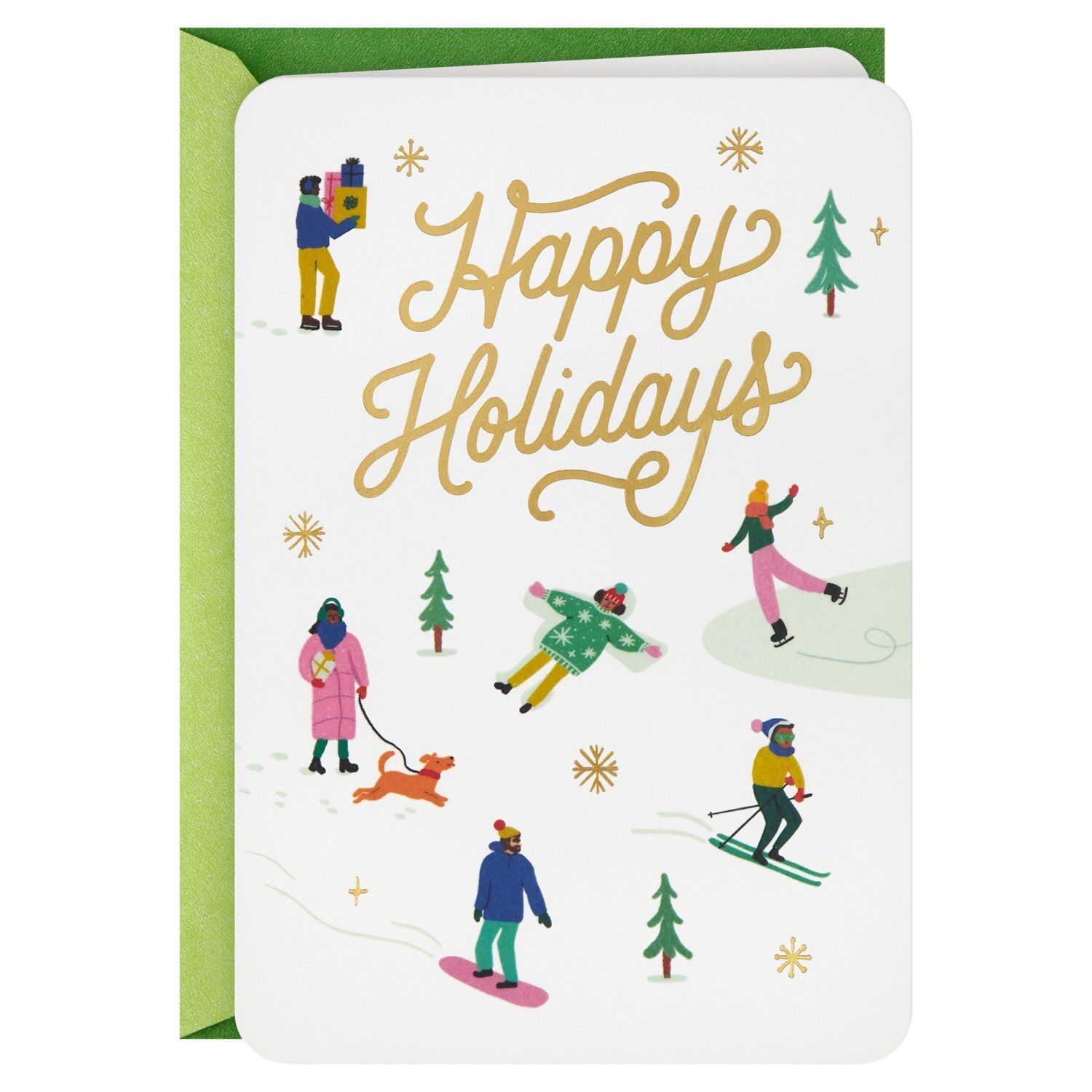Hallmark Holiday Card (Fun, Festive, Warm and Bright)